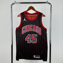 Camisa NBA Chicago Bulls Jordan 45 Preta
