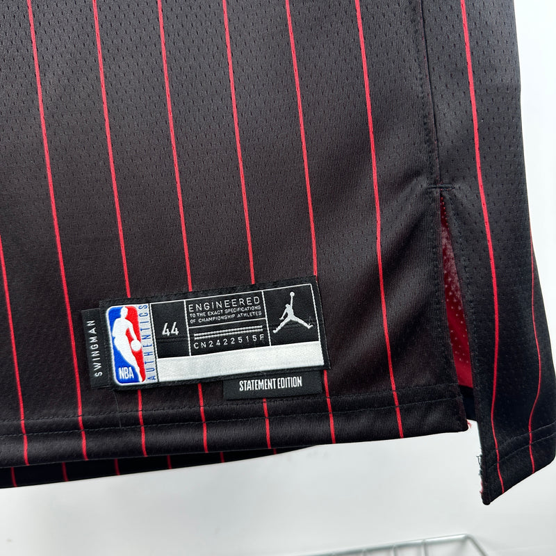 Camisa NBA Chicago Bulls Jordan 45 Preta