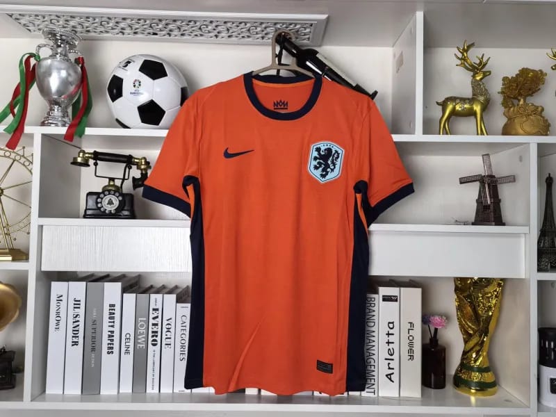 Netherlands Home Uefa Euro 2024 Soccer Jersey