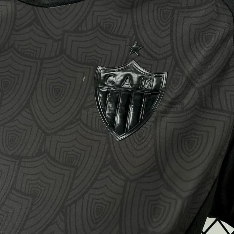 Thai Version Atlético Mineiro 25/26 All Black Edition Jersey