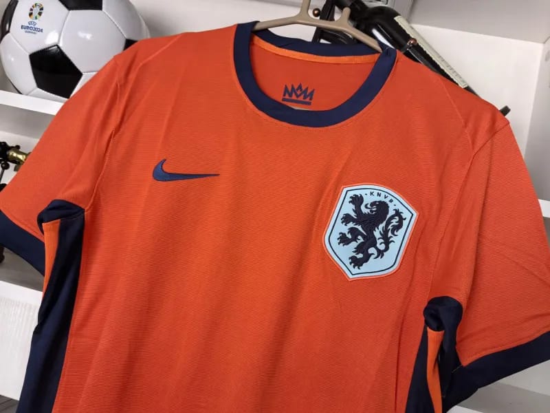 Netherlands Home Uefa Euro 2024 Soccer Jersey