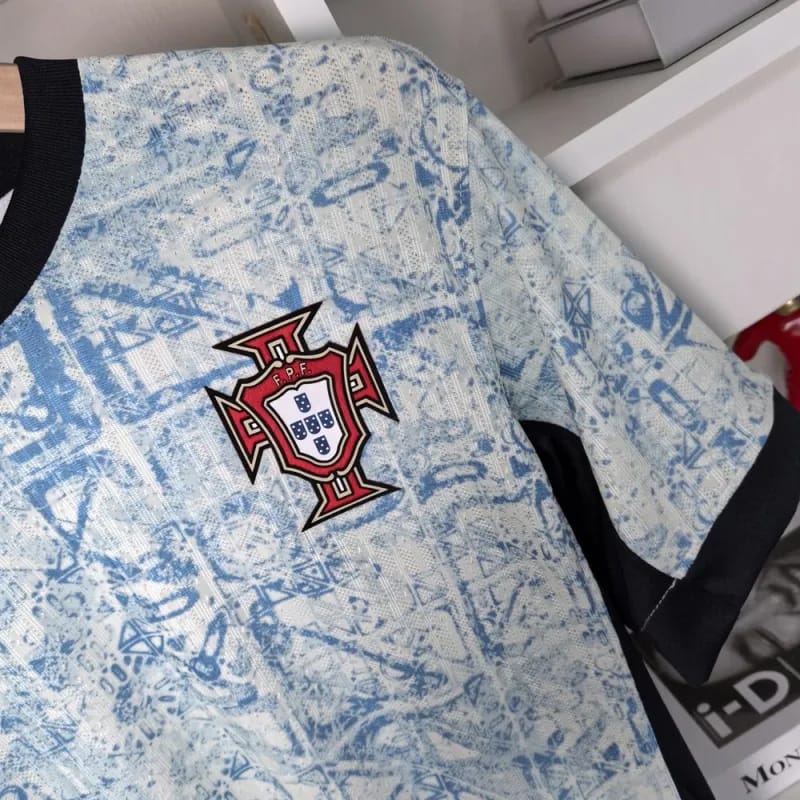 Player version Portugal Away Uefa Euro 2024 Soccer Jersey