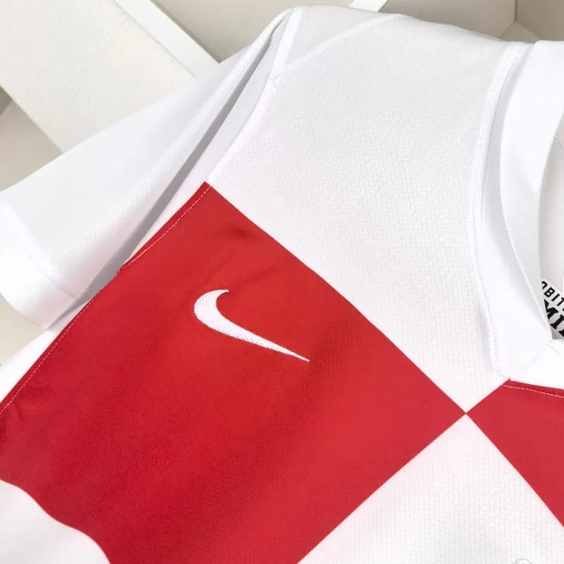 2024-25 Croatia Home National Team Soccer Jersey Uefa Euro 2024