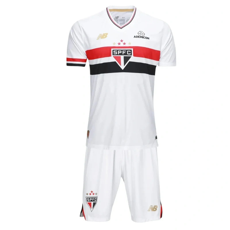 Kit infantil São Paulo 25/26 Home Jersey and Short Kit