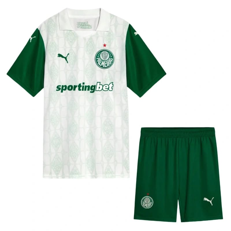 Palmeiras 25/26 Away Jersey and Short Kit