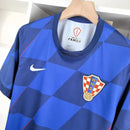 Croatia Away National Team Soccer Jersey Uefa Euro 2024