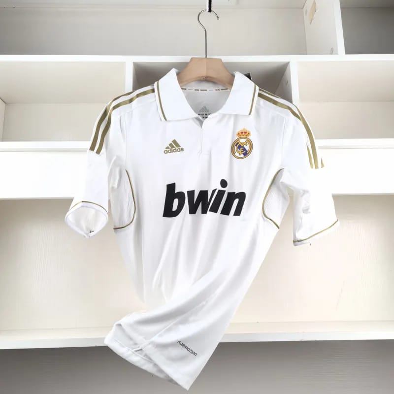 Real Madrid 2011-12 Home Kit - Retro Classic Jersey